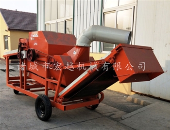 秸稈晃篩去膜粉碎機