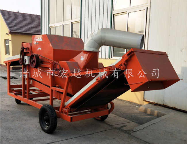 秸稈晃篩去膜粉碎機